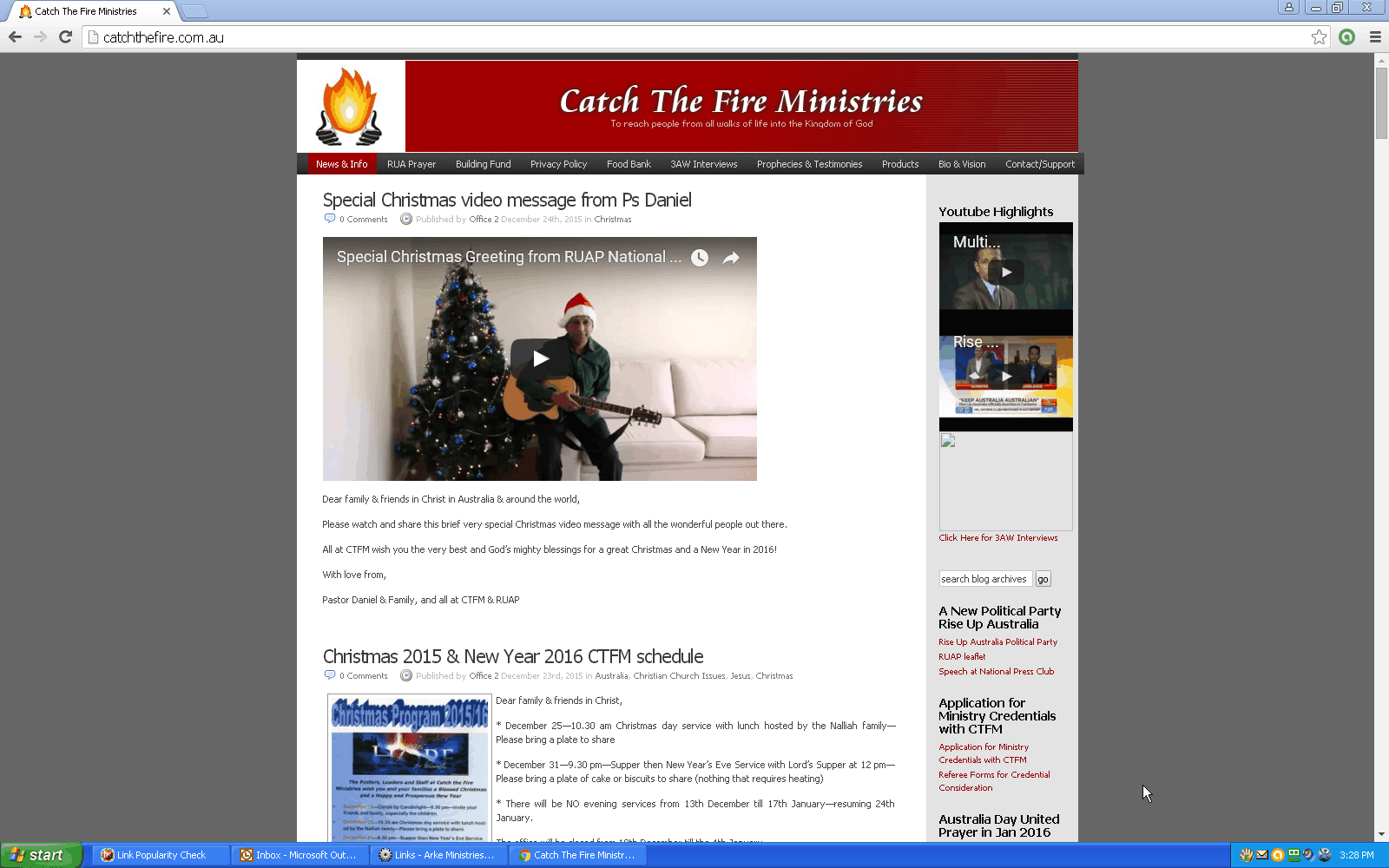 Reformation Harvest Fire Ministry